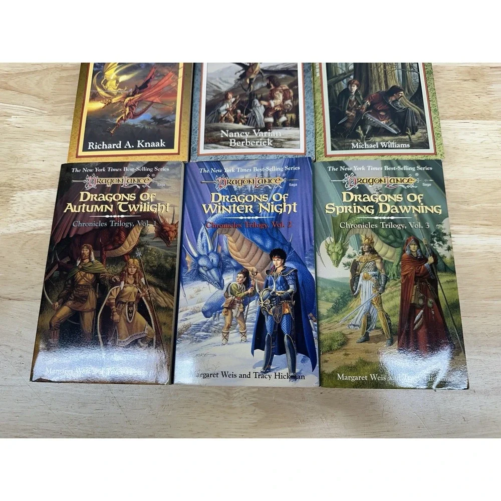 Lot of 7 Dragonlance Book